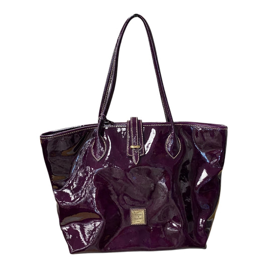 HANDBAG DESIGNER by DOONEY AND BOURKE In PURPLE, Size: MEDIUM