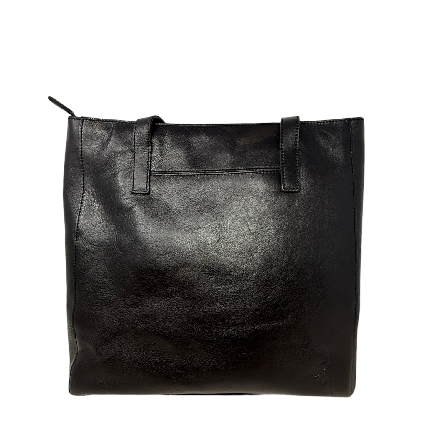 Viana Leather North South Tote Designer By Patricia Nash, Size: Large