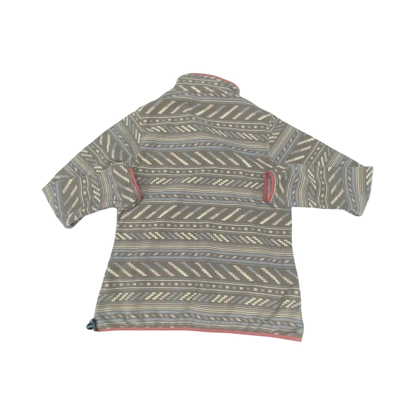 Athletic Fleece By Patagonia In Brown & Pink, Size:M