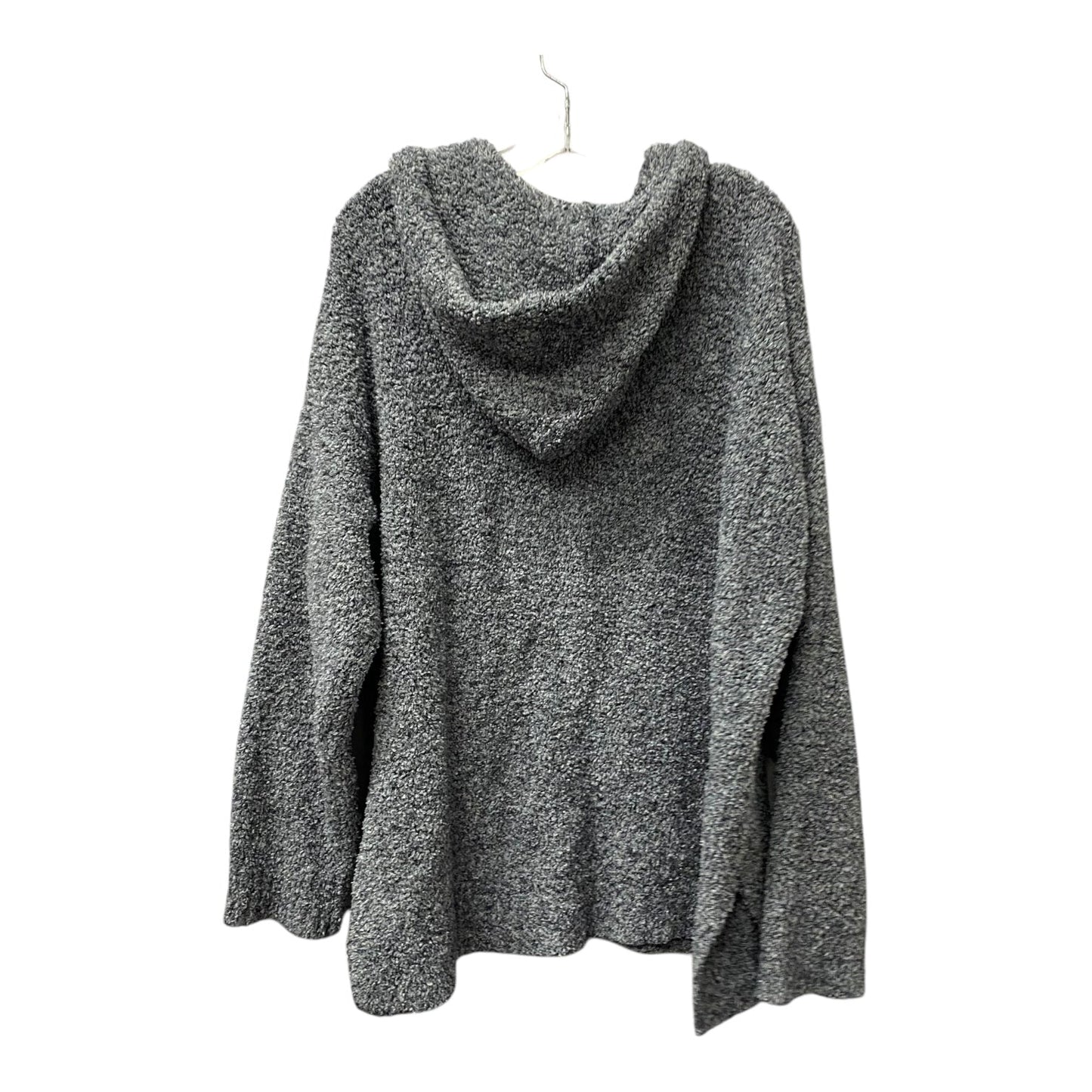 Sweater Cardigan By Threads 4 Thought In Grey, Size:3X