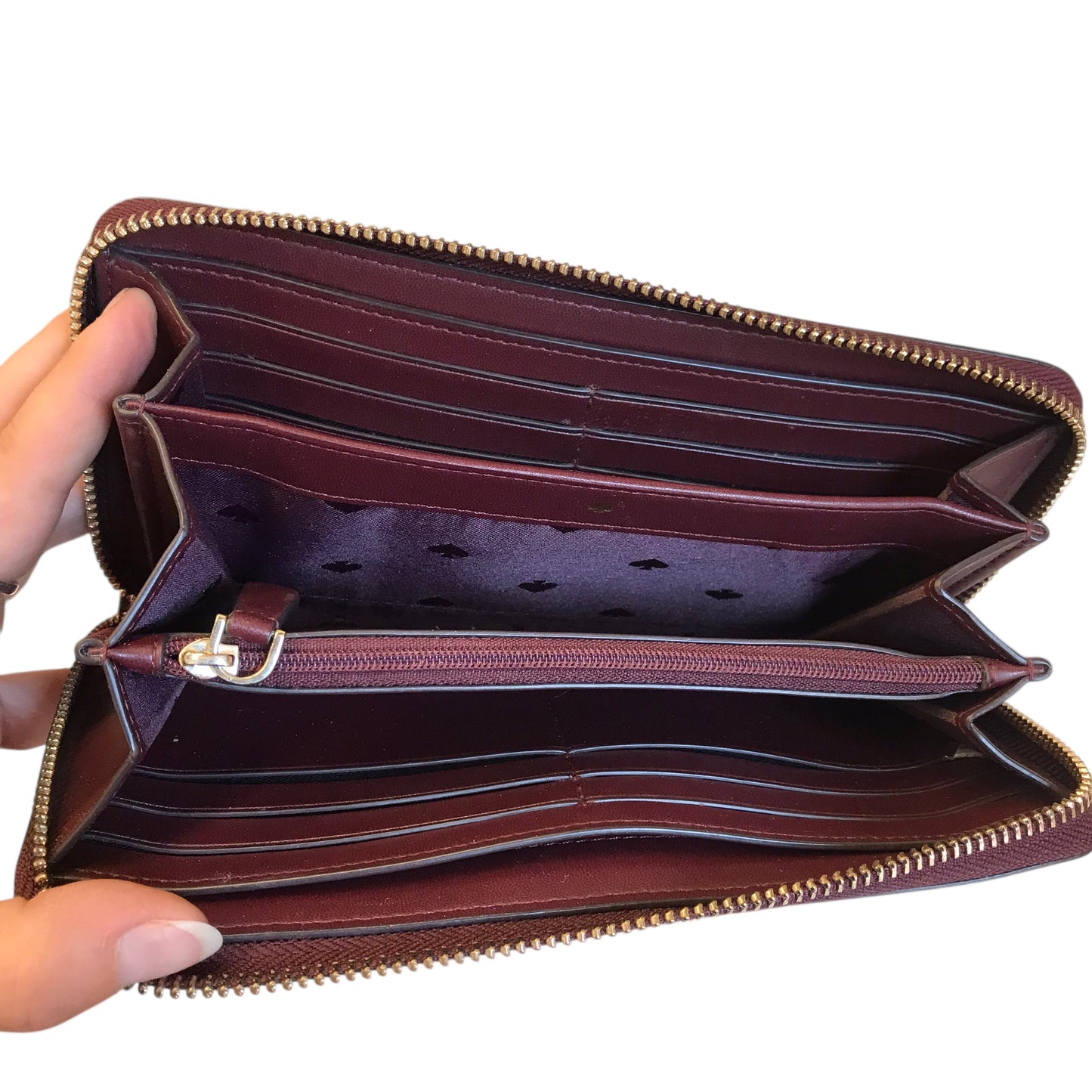 Wallet Designer By Kate Spade In Floral Print, Size:Medium