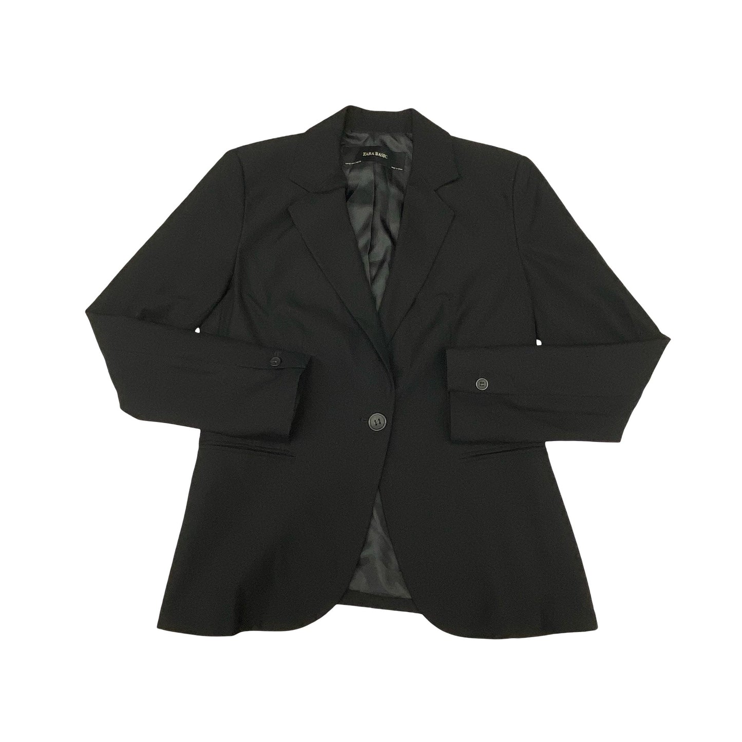 Blazer By Zara In Black, Size:6