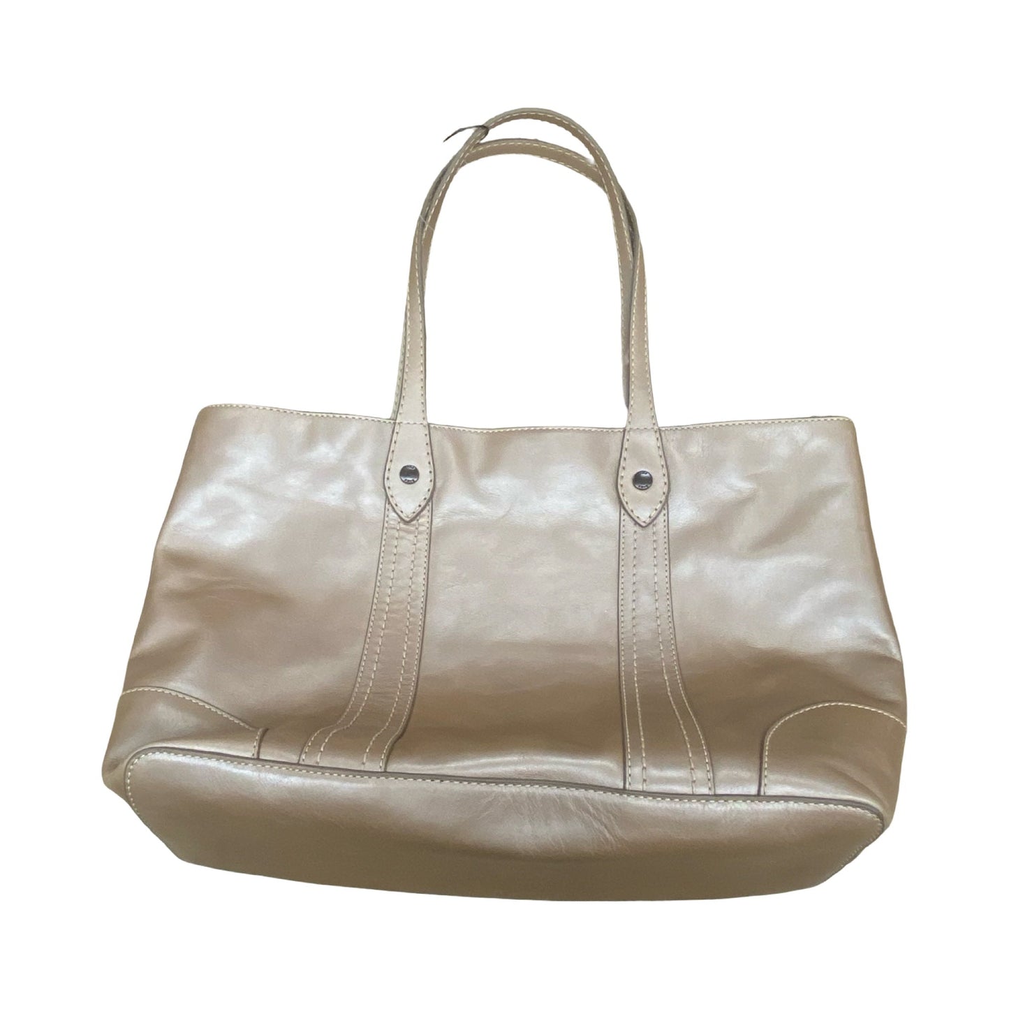 Handbag Designer By Frye In Bronze, Size:Large
