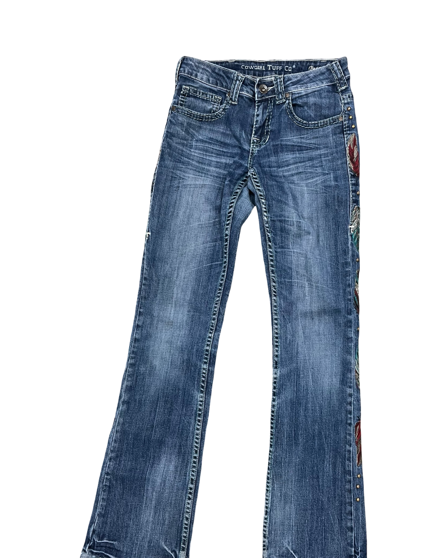 Jeans Boot Cut By Clothes Mentor In Blue Denim, Size:4