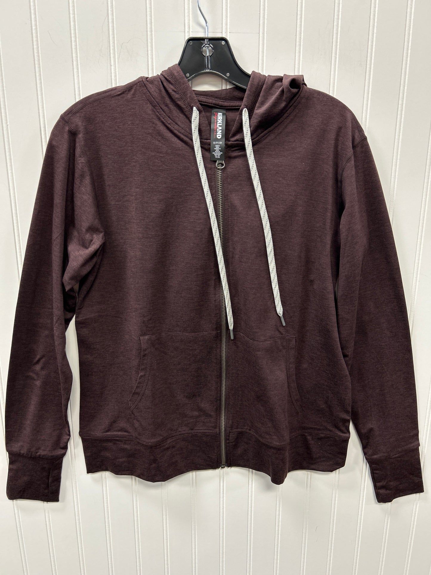 Athletic Jacket By Kirkland In Brown, Size:S