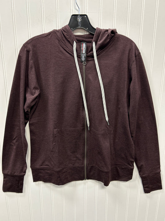 Athletic Jacket By Kirkland In Brown, Size:S