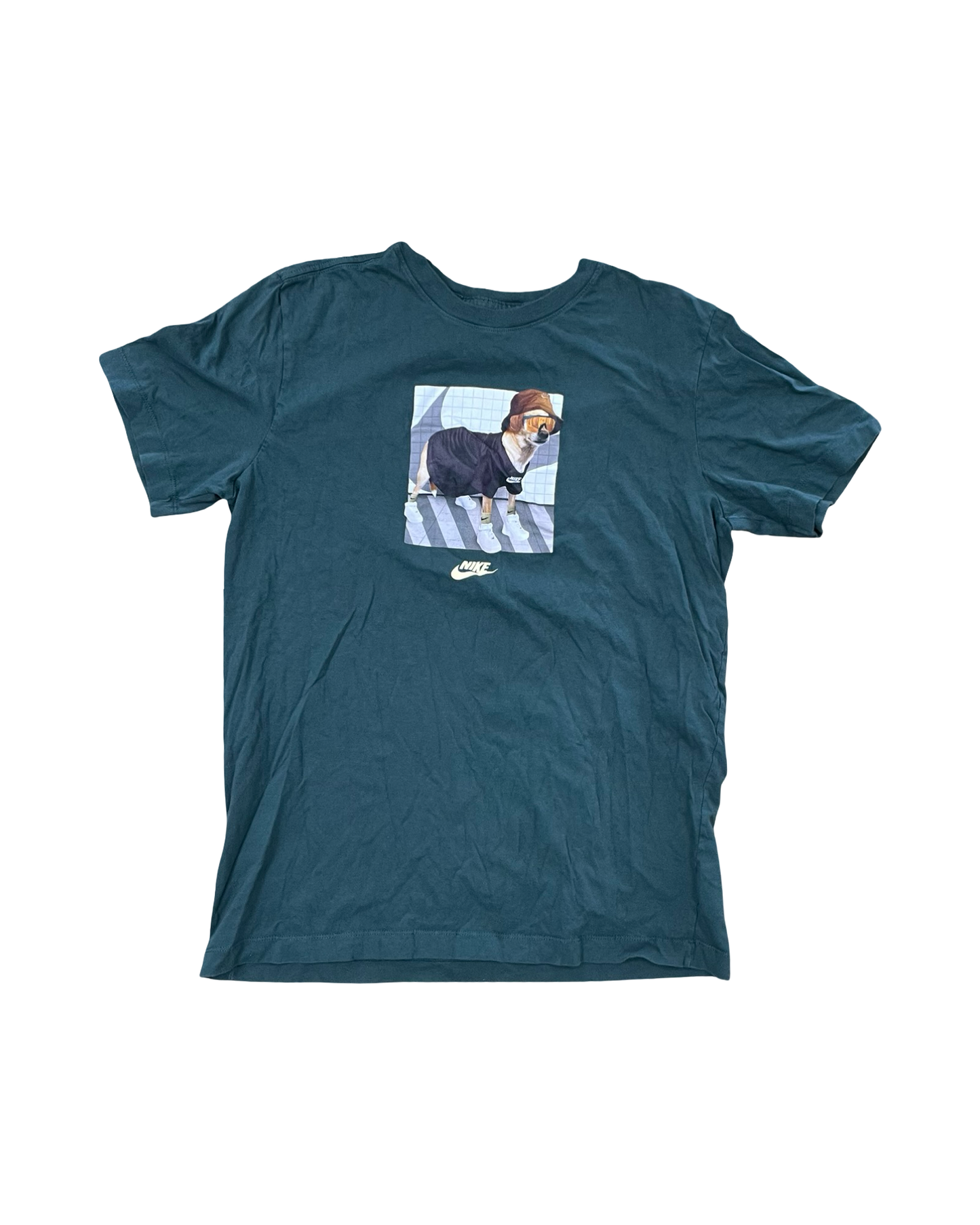 Top Ss By Nike In Green, Size:M