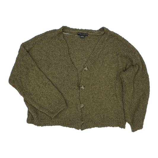 Sweater Cardigan By Social Standard By Sanctuary In Green, Size:Xxl