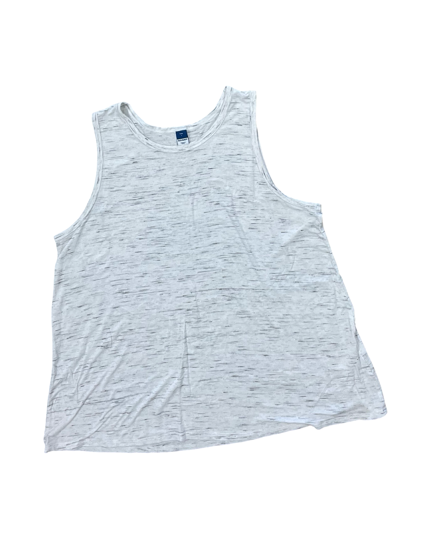 Top Sleeveless By Old Navy In White, Size:L