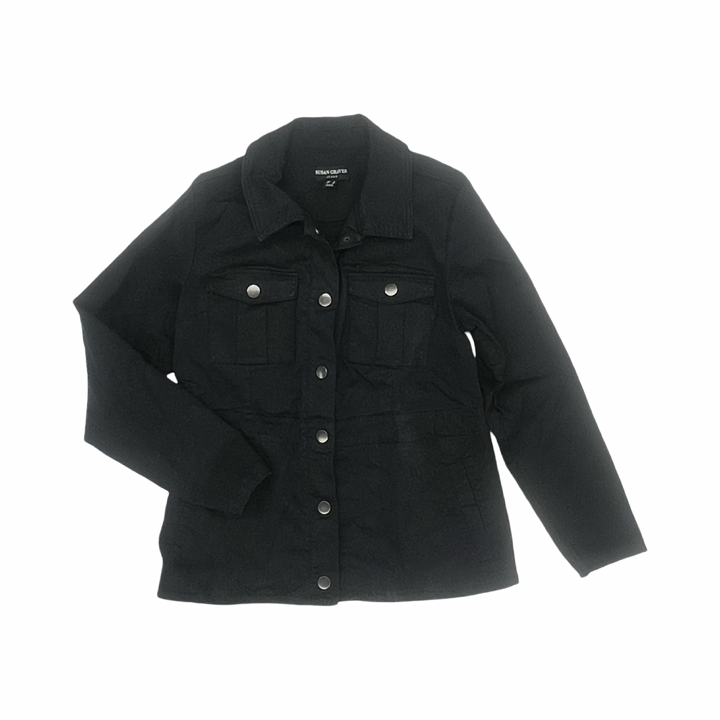 Jacket Utility By Susan Graver In Black, Size:S