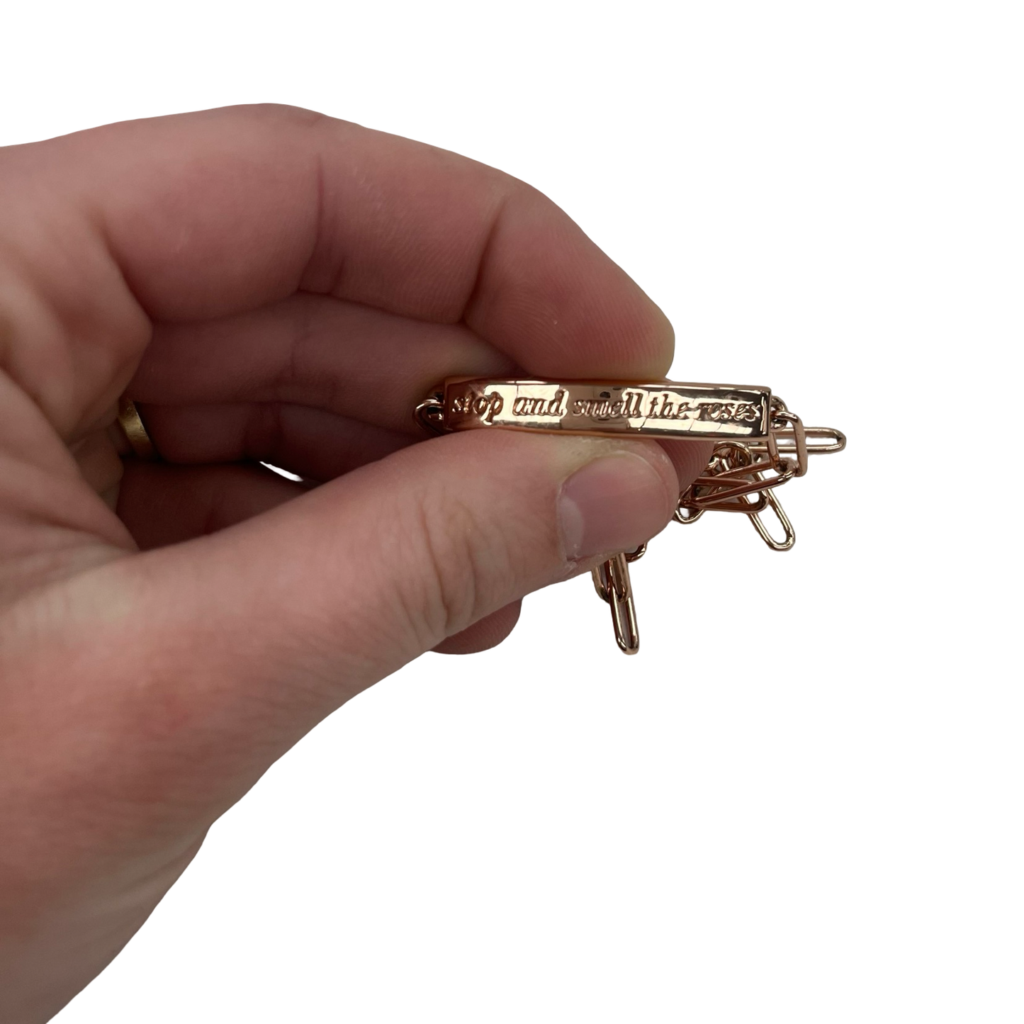 Bracelet Designer By Kate Spade In Rose Gold