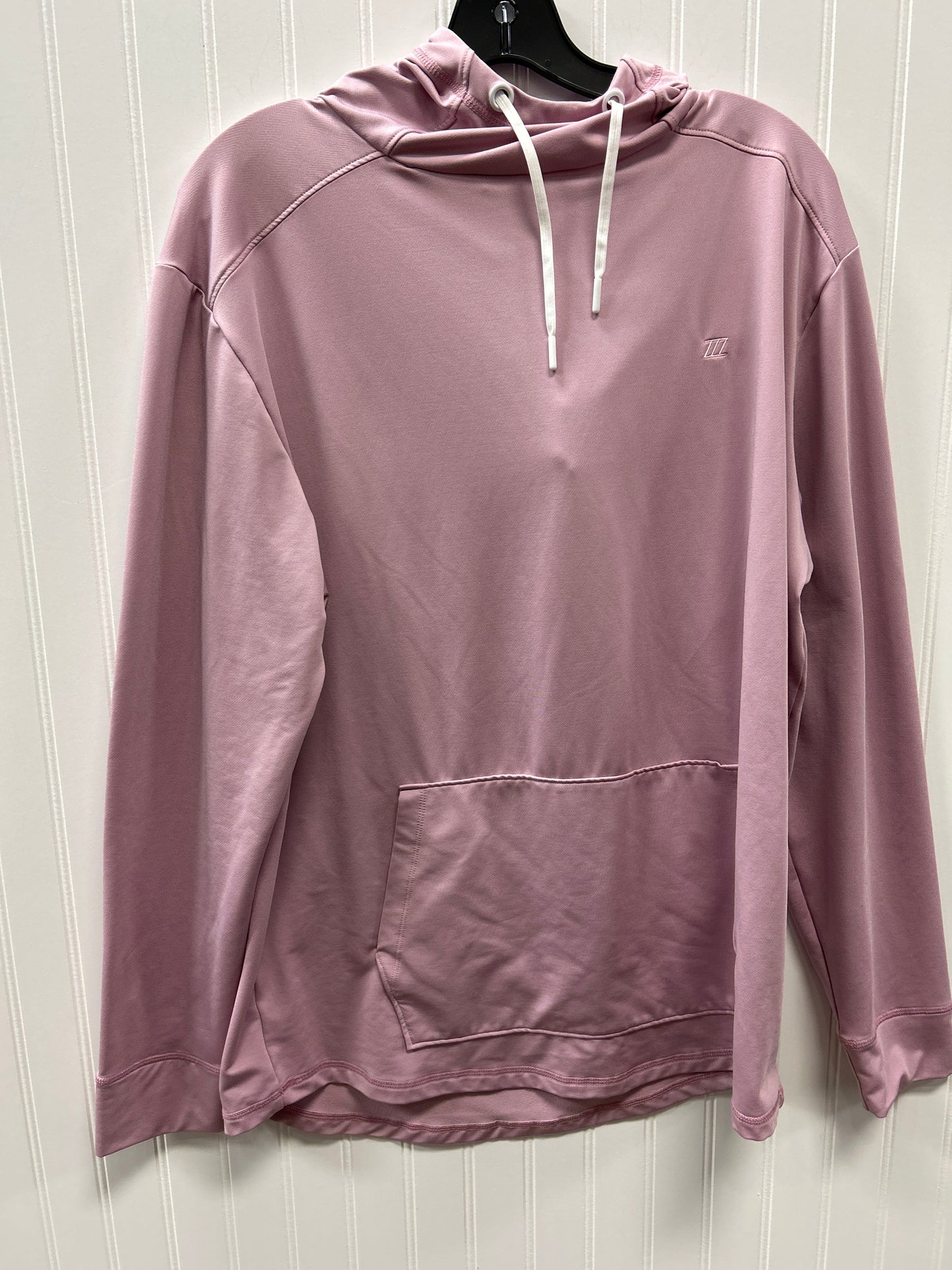 Athletic Top Ls Collar By Zyia In Purple, Size:L