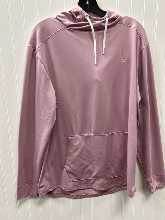 Athletic Top Ls Collar By Zyia In Purple, Size:L