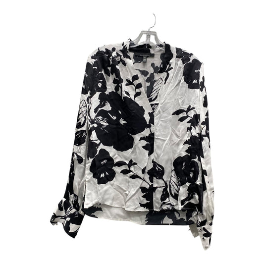 Top Ls By White House Black Market In Black & White, Size:Xs