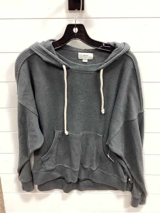 Sweatshirt Hoodie By Aerie In Grey, Size:S