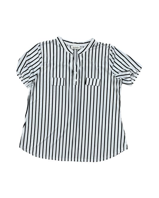 Top Ss By Clothes Mentor In White, Size:1X