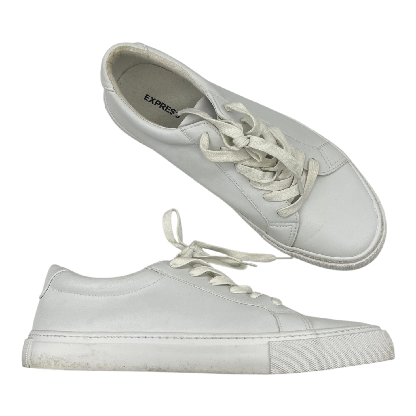 Shoes Sneakers By Express In White, Size:9