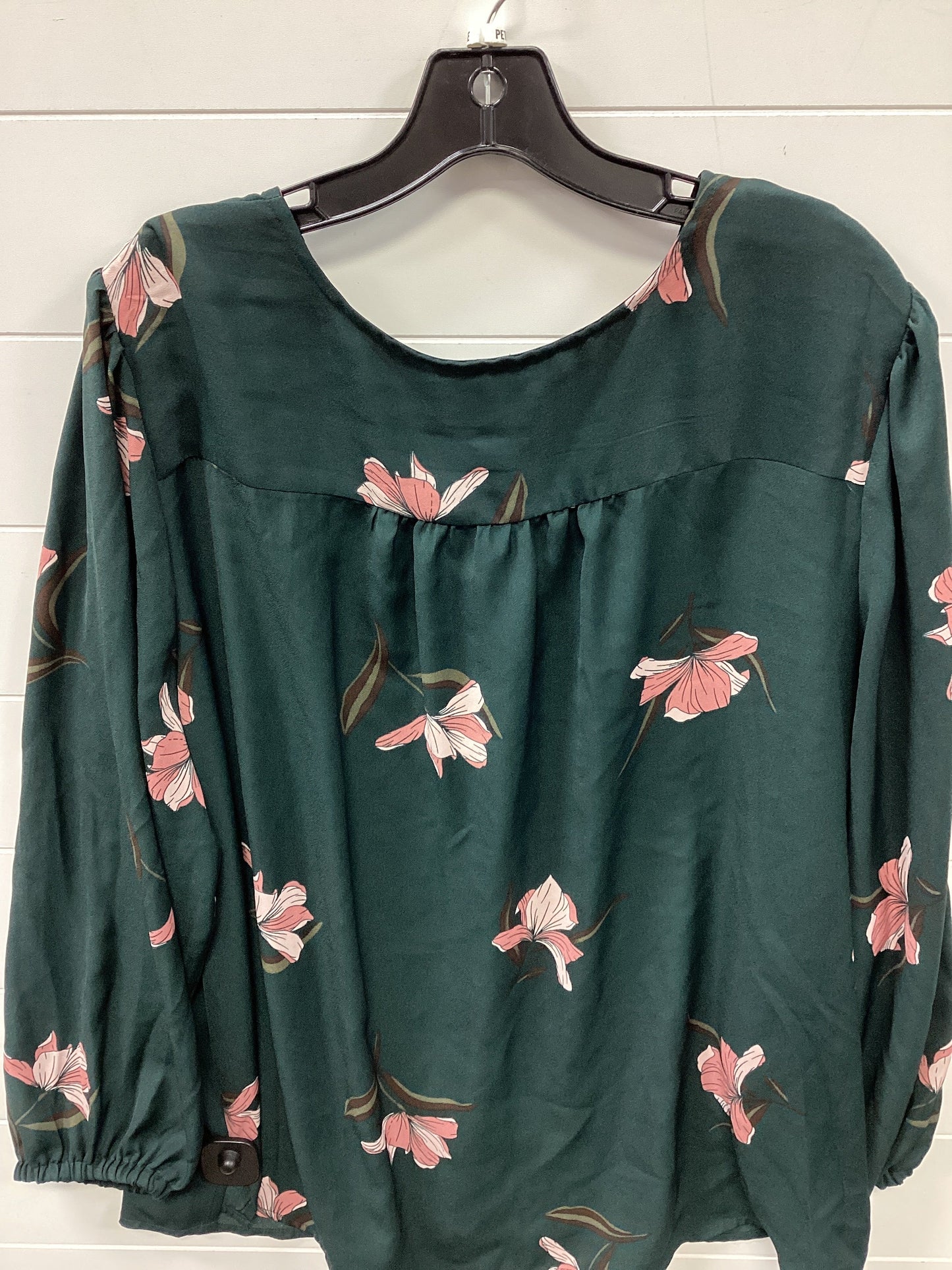 Top Ls By Ava & Viv In Green, Size:3X