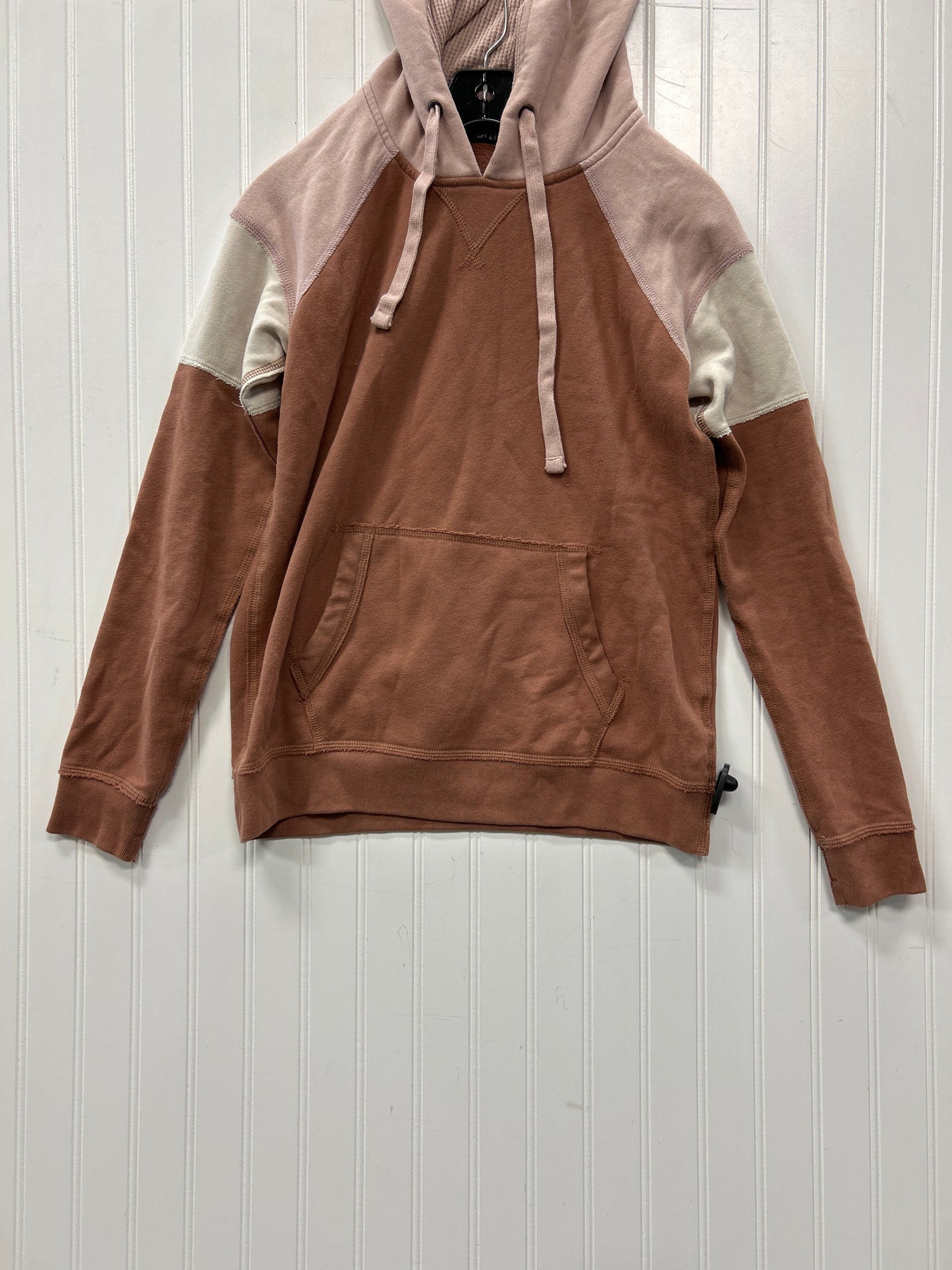 Sweatshirt Hoodie By Abercrombie And Fitch In Brown, Size:Xs