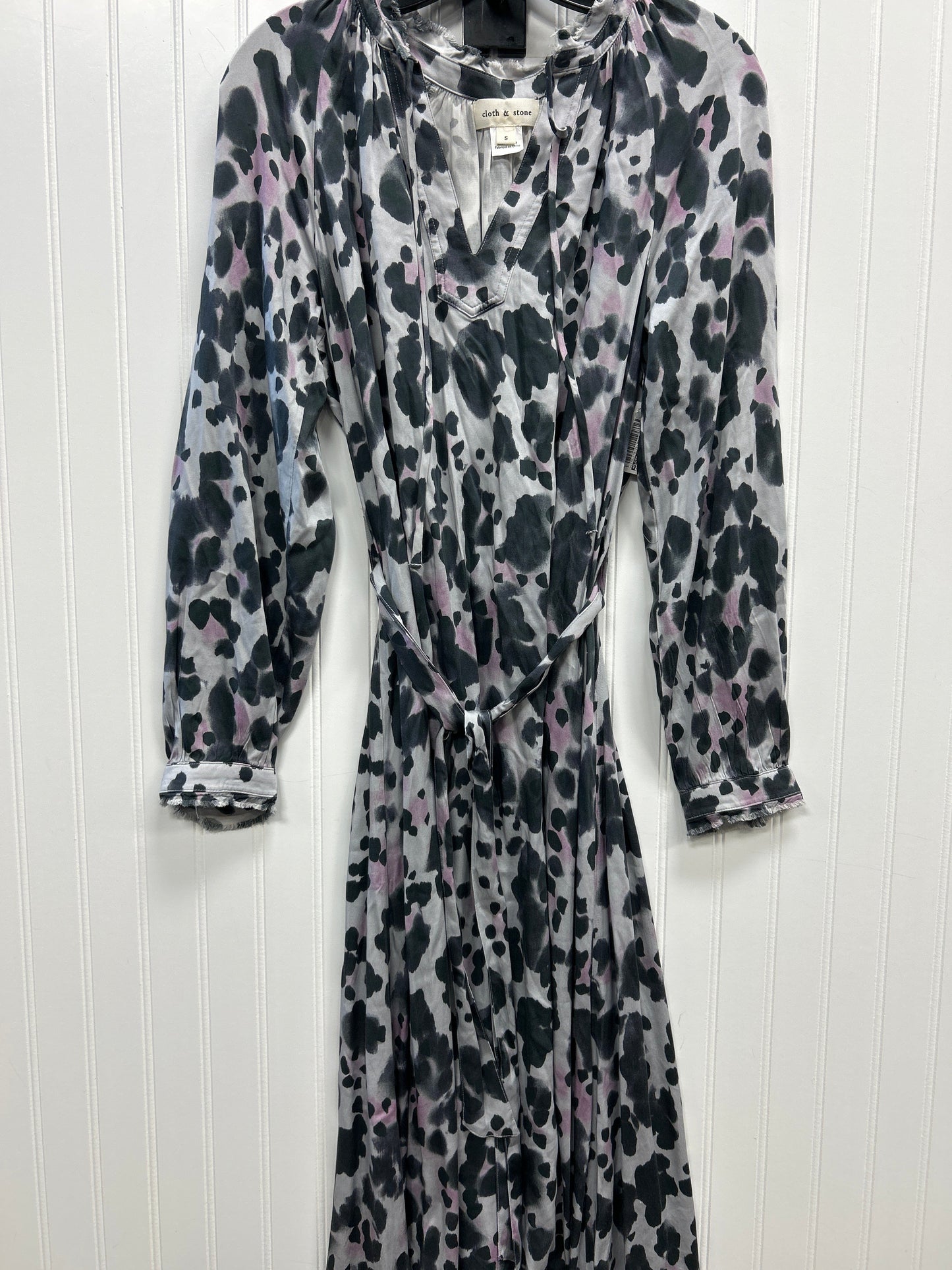 Dress Casual Maxi By Cloth & Stone In Grey, Size:S