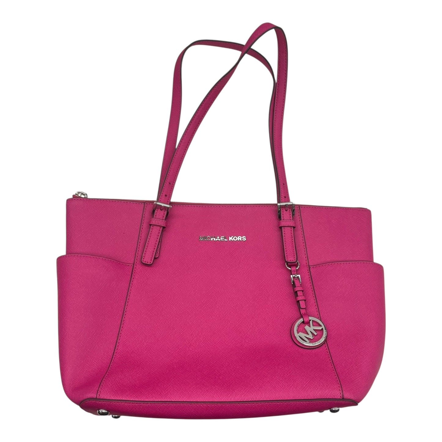 Handbag Designer By Michael Kors In Pink, Size:Large