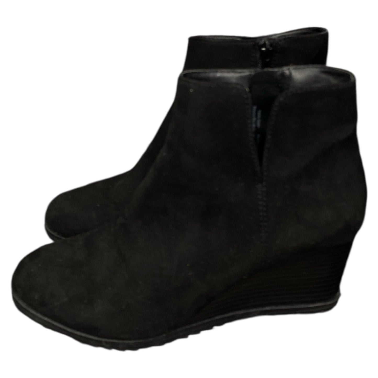 Boots Ankle Heels By Style And Company In Black, Size:8