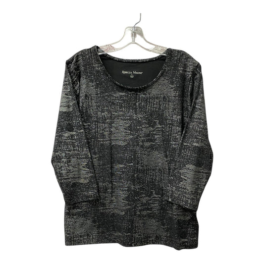 Top Ls By Rebecca Malone In Black, Size:L