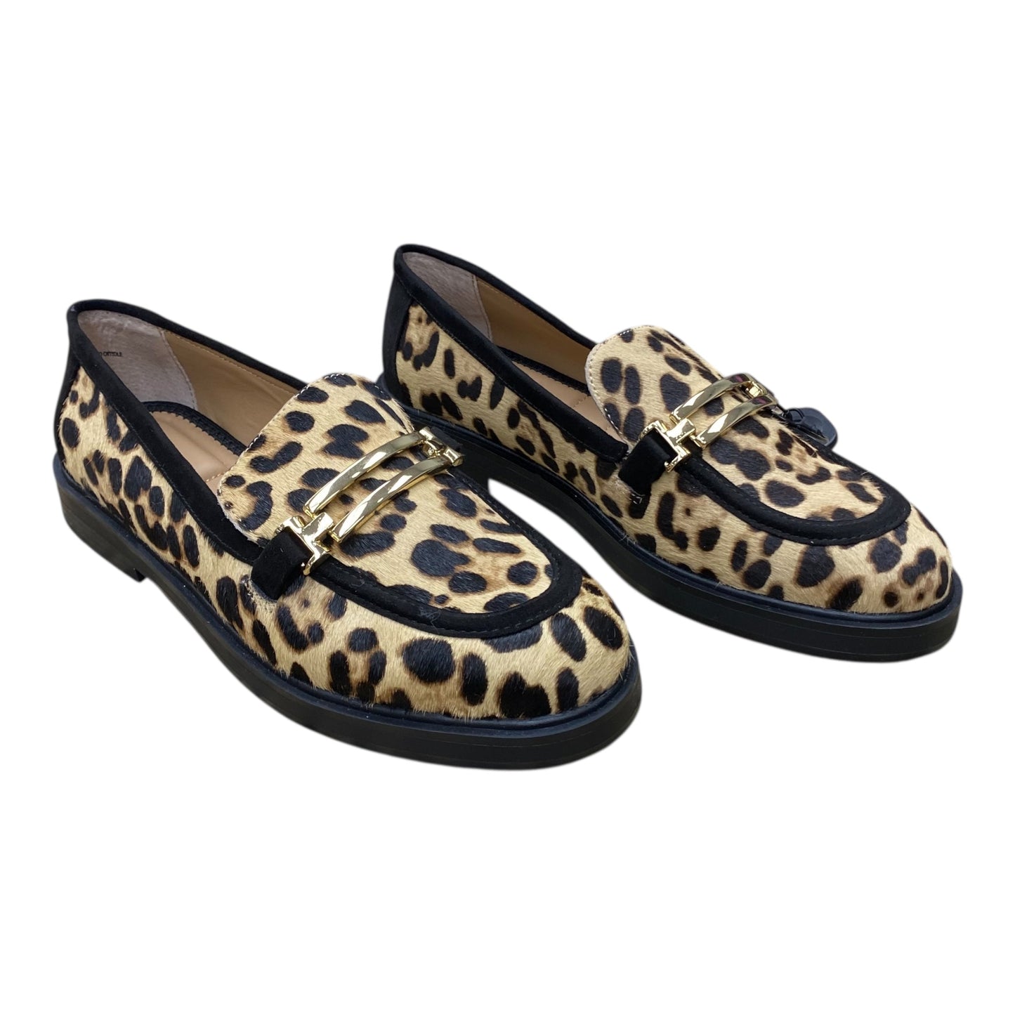 Shoes Flats By Kelly And Katie In Animal Print, Size:11