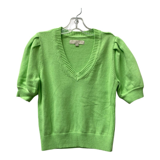 Sweater Ss By Loft In Green, Size:S