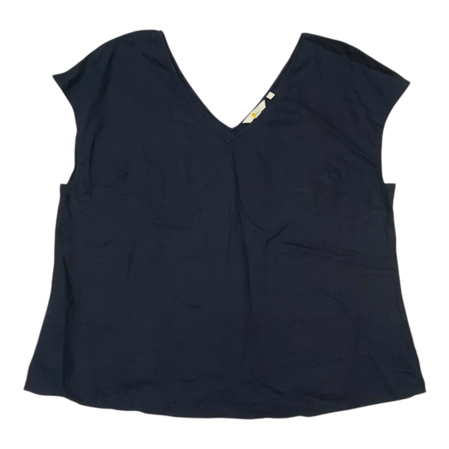 Top Sleeveless By Boden In Navy, Size:1X