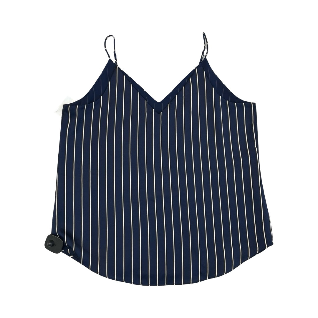 Top Sleeveless By Express In Striped Pattern, Size:Xl