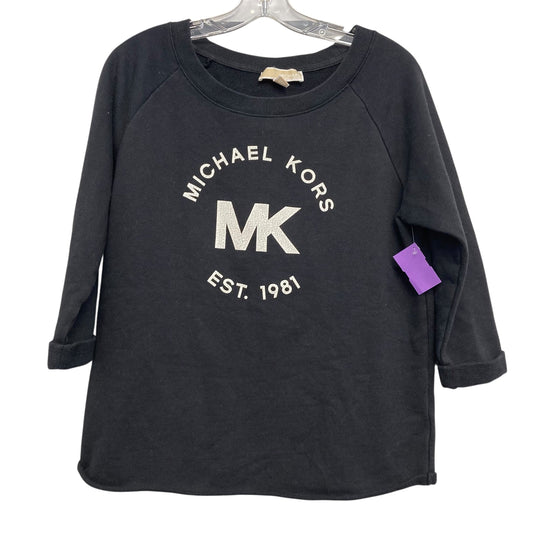 Sweatshirt Crewneck By Michael By Michael Kors In Black, Size:S