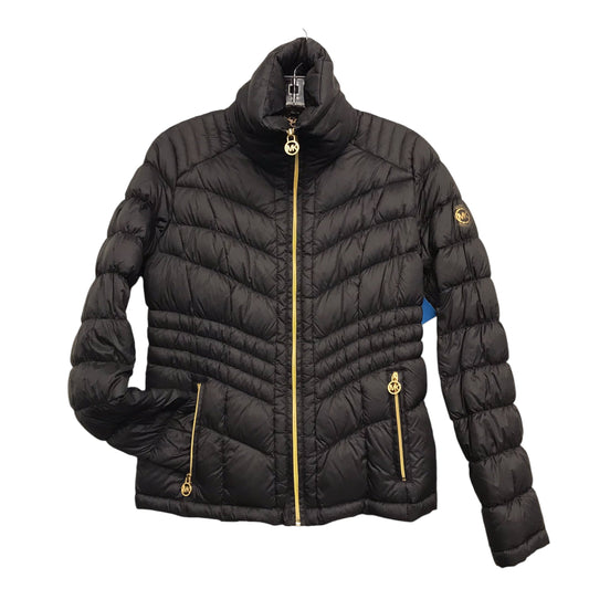 Jacket Puffer & Quilted By Michael By Michael Kors In Black, Size:S