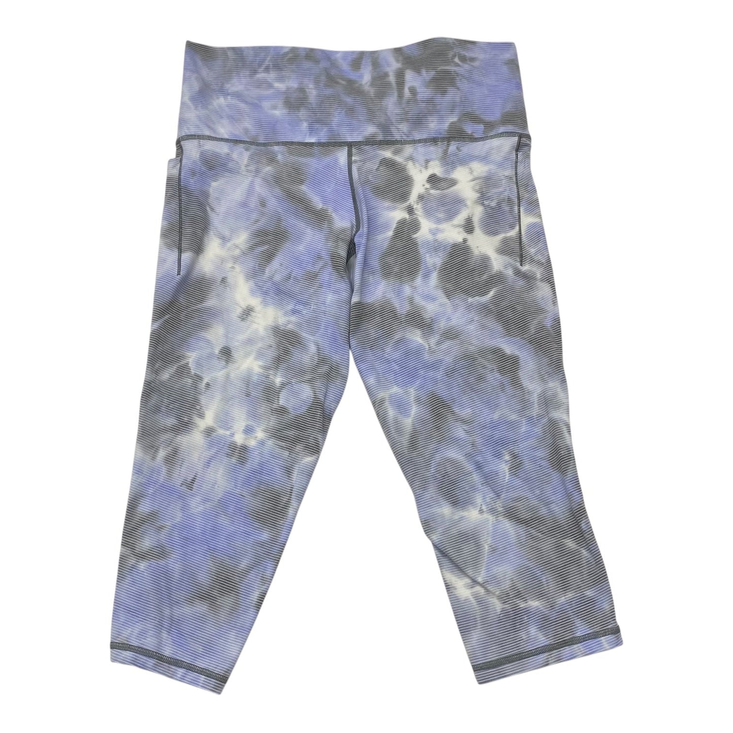 Athletic Capris By Athleta In Striped Pattern, Size:1X