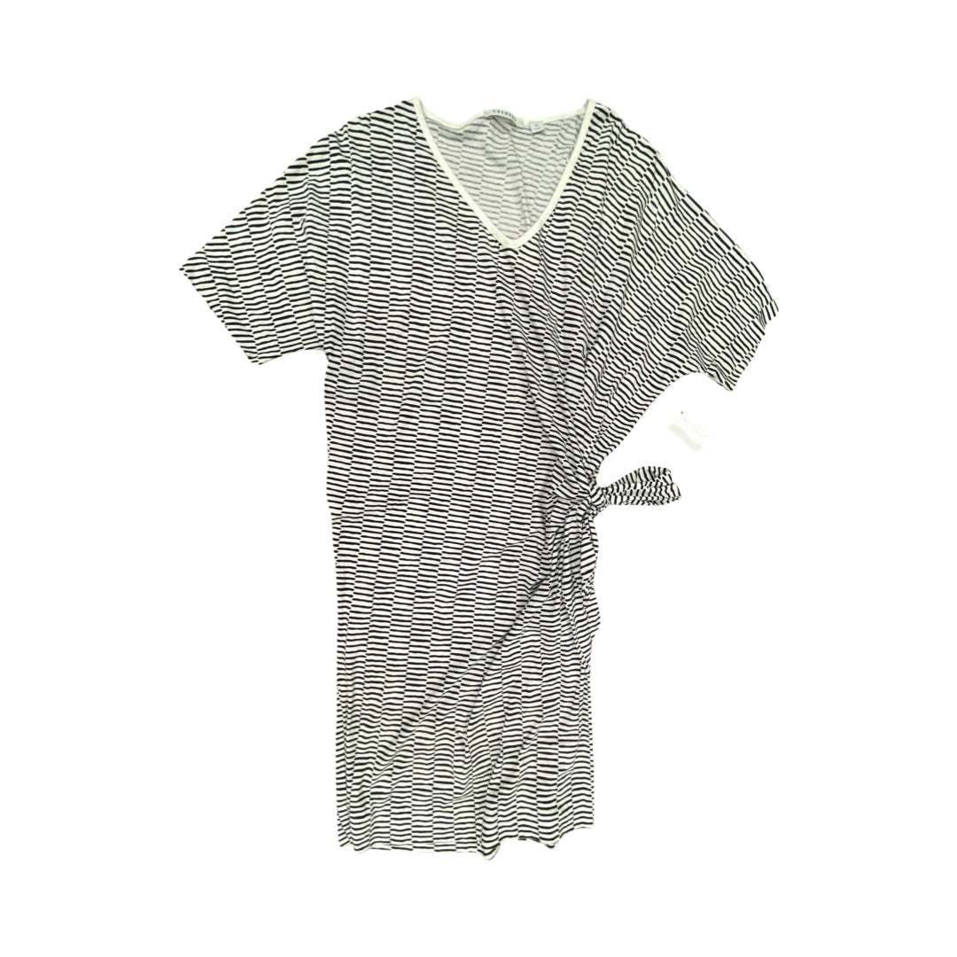 Dress Casual Midi By Cmc In Striped Pattern, Size:Xl