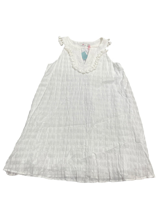 Dress Casual Short By Vineyard Vines In White, Size:Xs