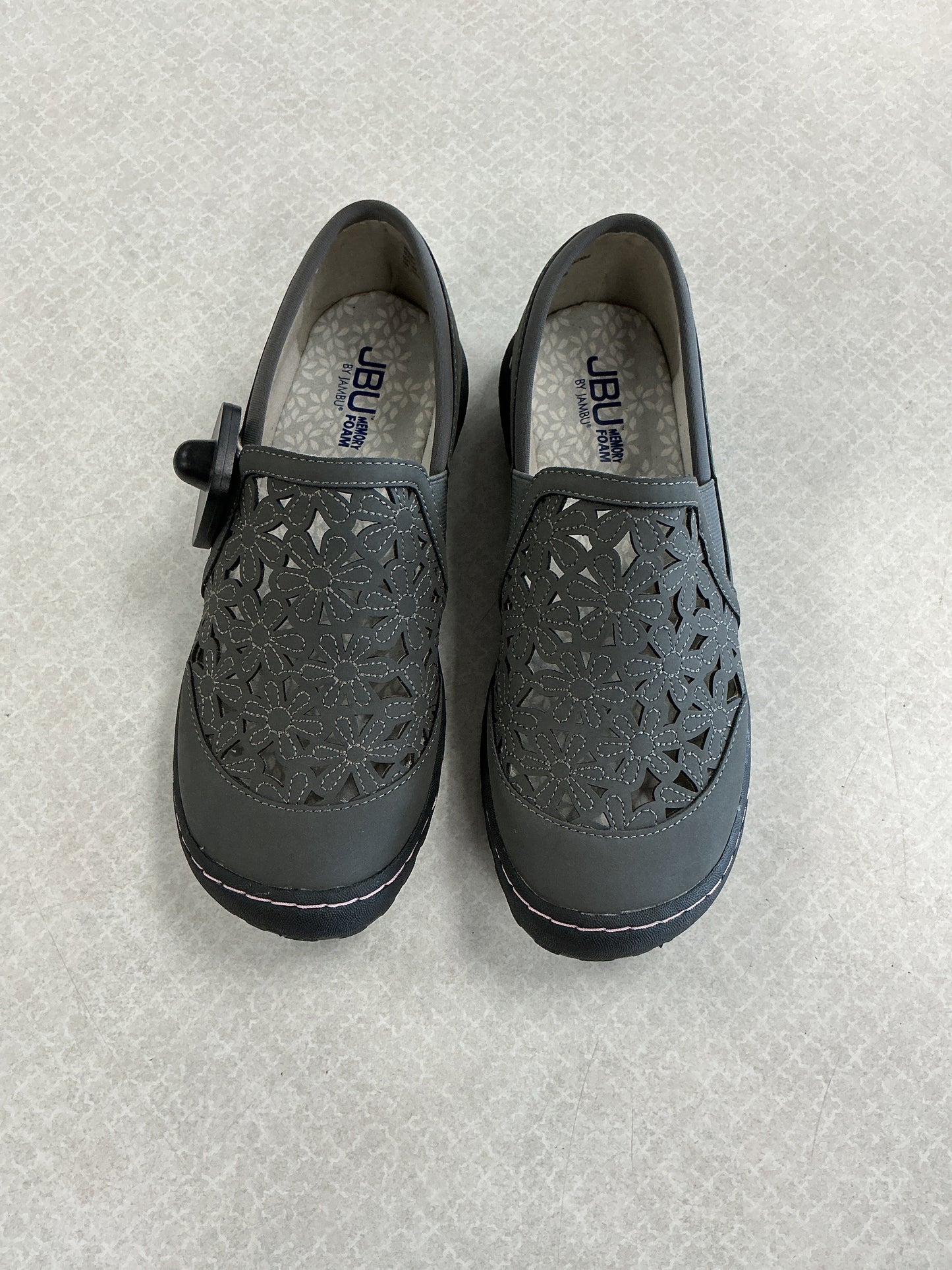 Shoes Flats By Jbu By Jambu In Grey, Size:6