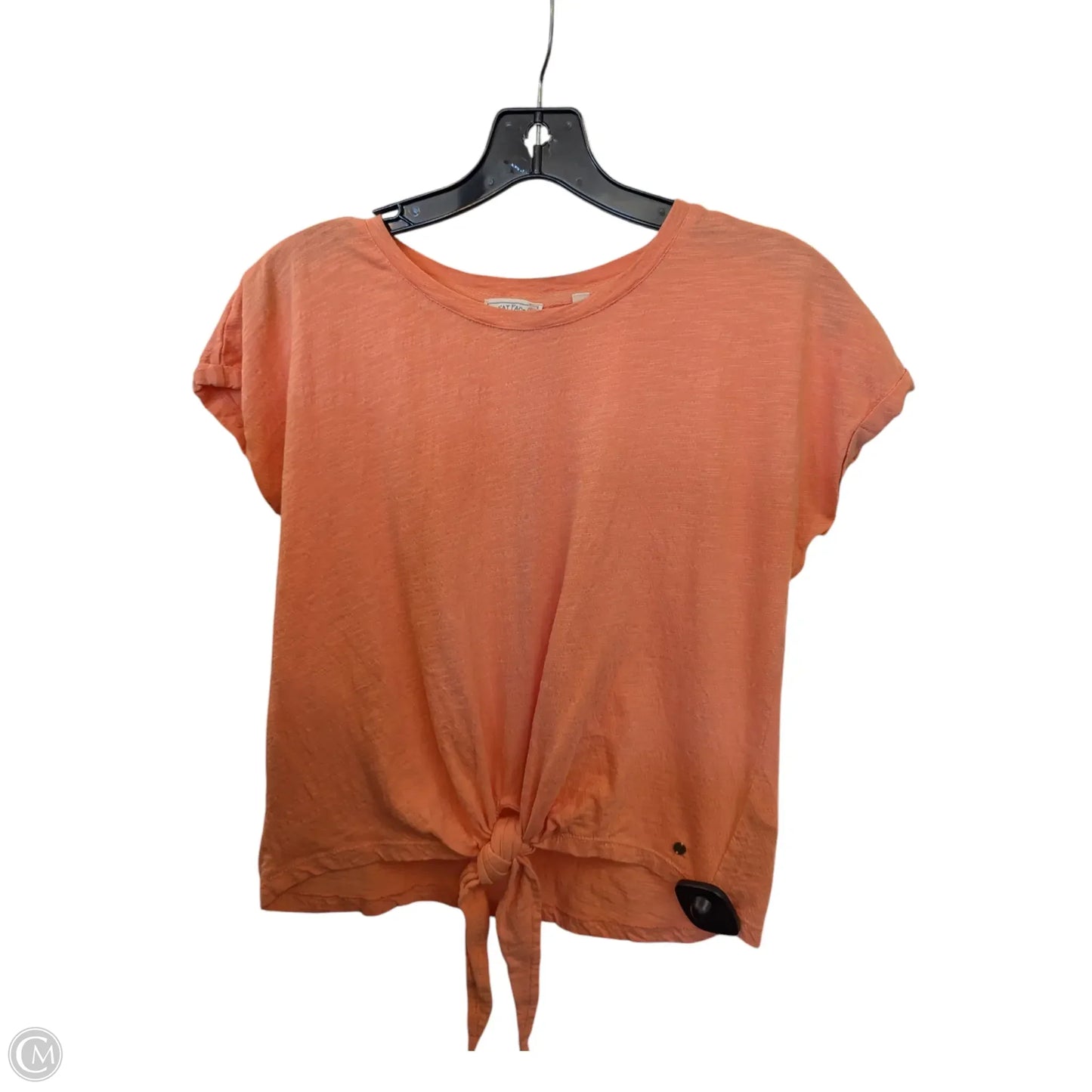 Top Short Sleeve By Fatface In Orange, Size: Xs