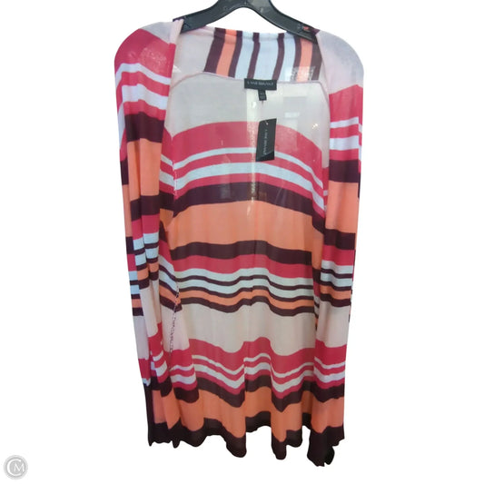Cardigan By Lane Bryant In Striped Pattern, Size: 1x