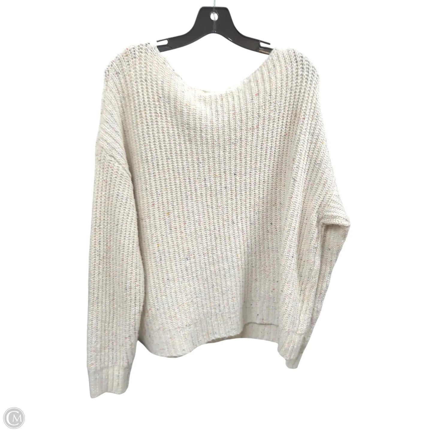 Sweater By Old Navy In White, Size: L