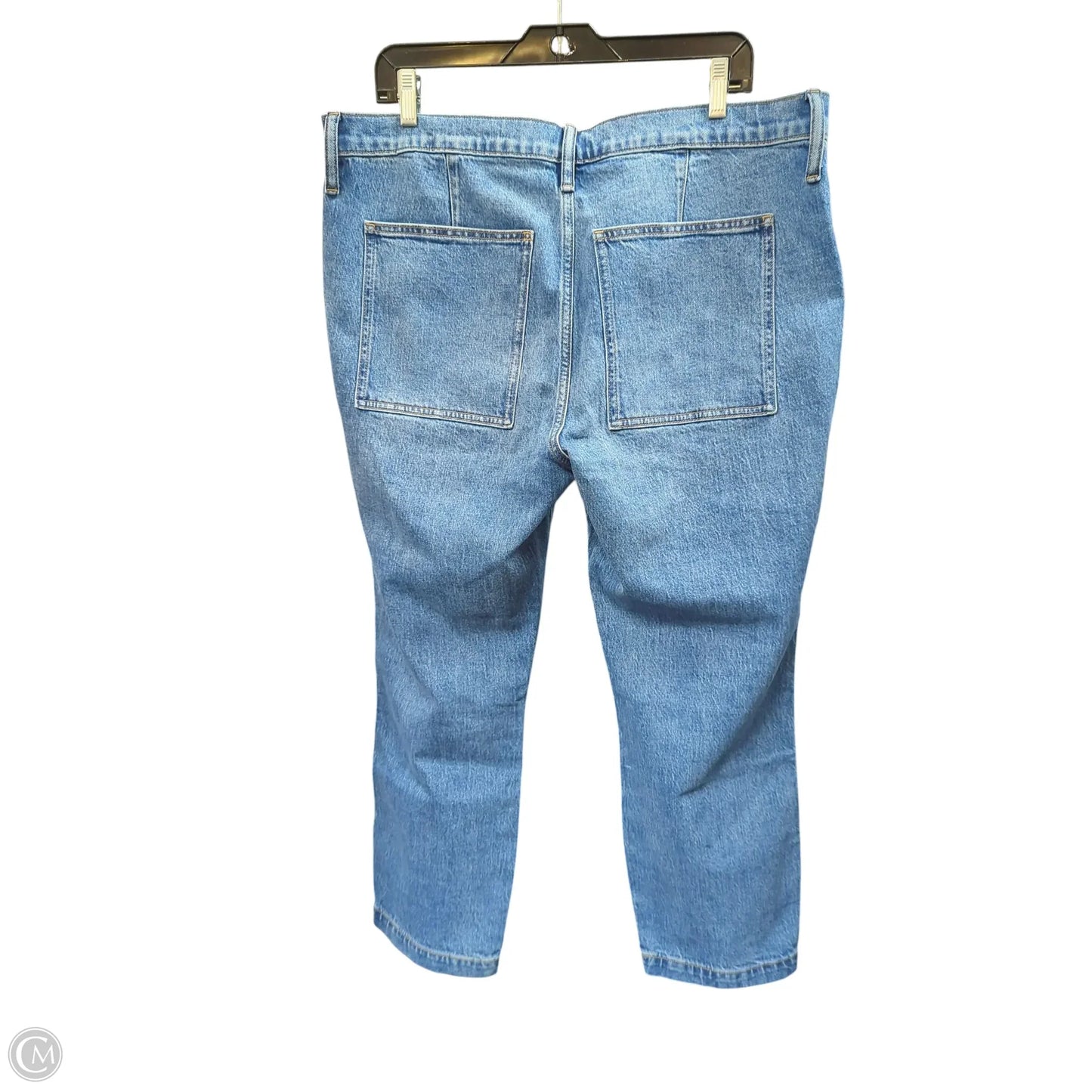 Jeans Straight By J. Crew In Blue Denim, Size: 14