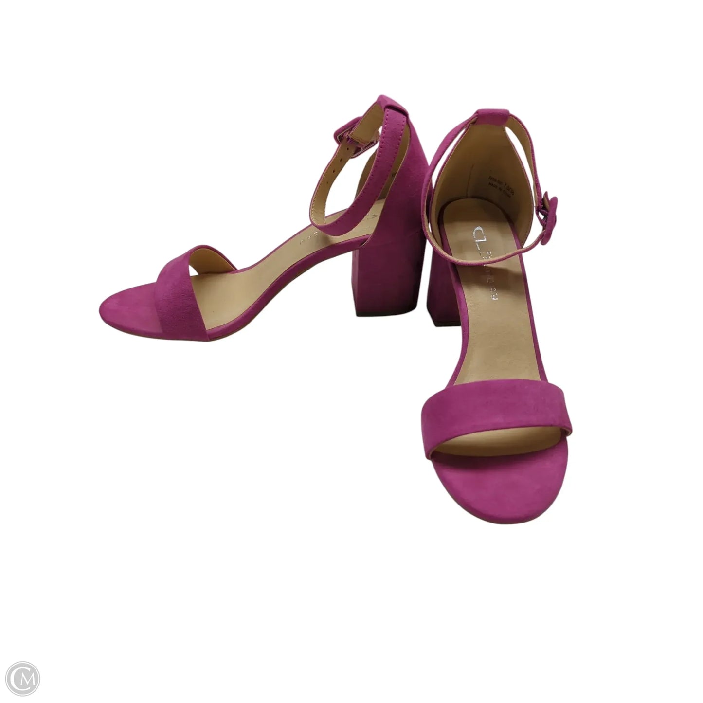 Shoes Heels Block By Cl By Chinese Laundry In Pink, Size: 7.5