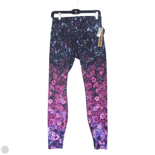 Athletic Pants By Lululemon In Floral Print, Size: 10