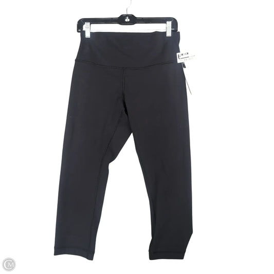 Athletic Capris By Lululemon In Black, Size: 10
