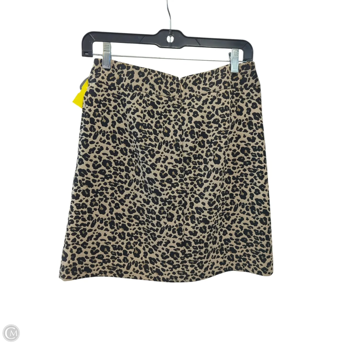 Skirt Mini & Short By Loft In Leopard Print, Size: 0