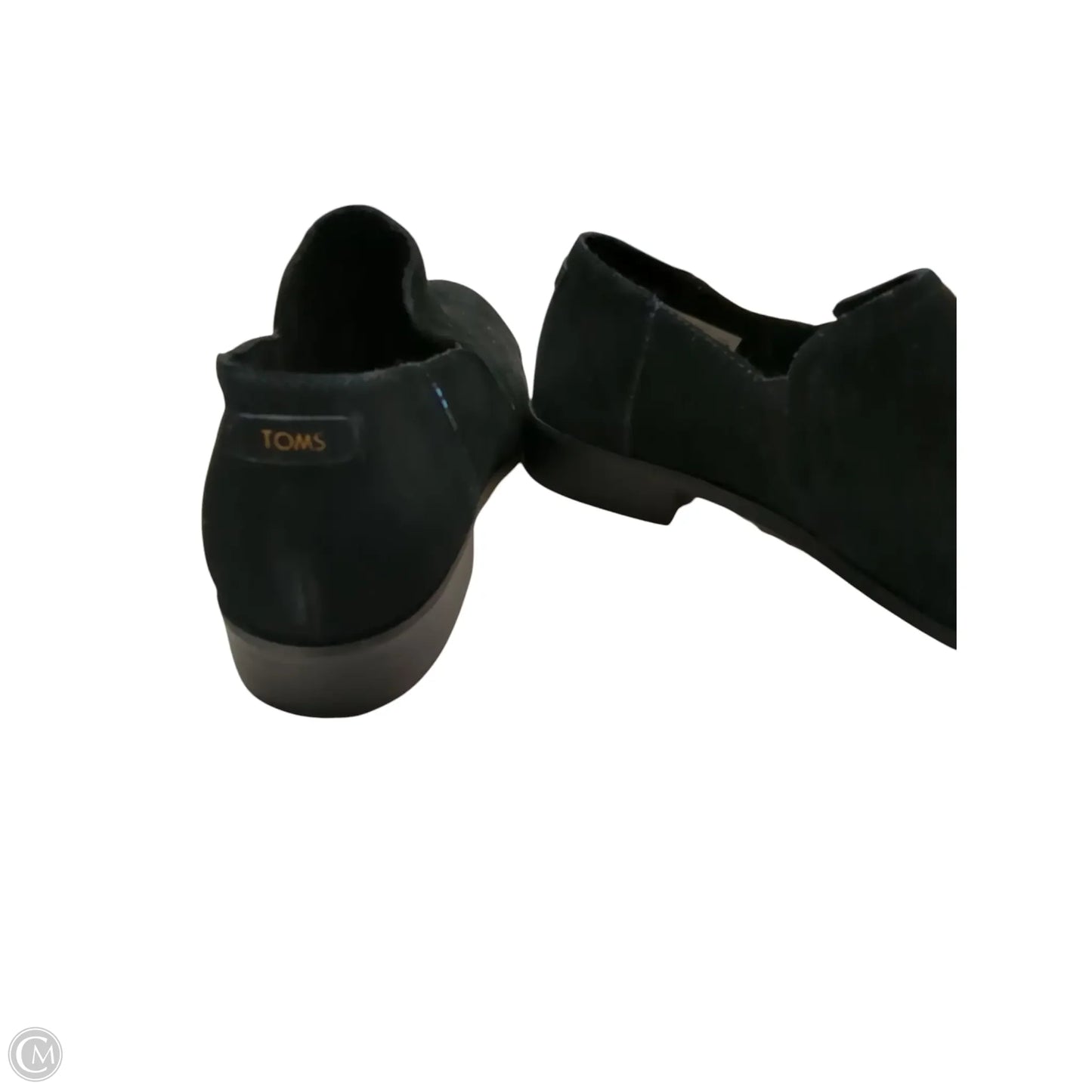 Boots Ankle Flats By Toms In Black, Size: 10