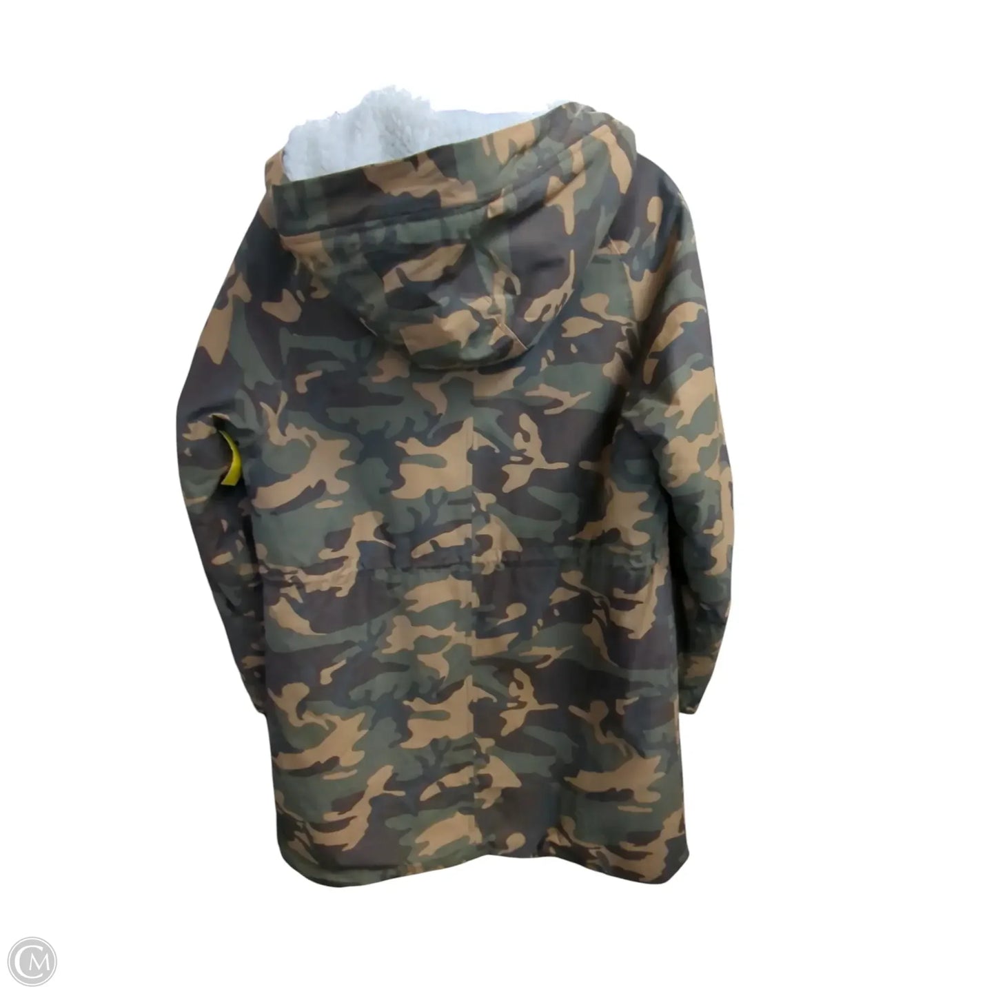 Jacket Puffer & Quilted By Abercrombie And Fitch In Camouflage Print, Size: S