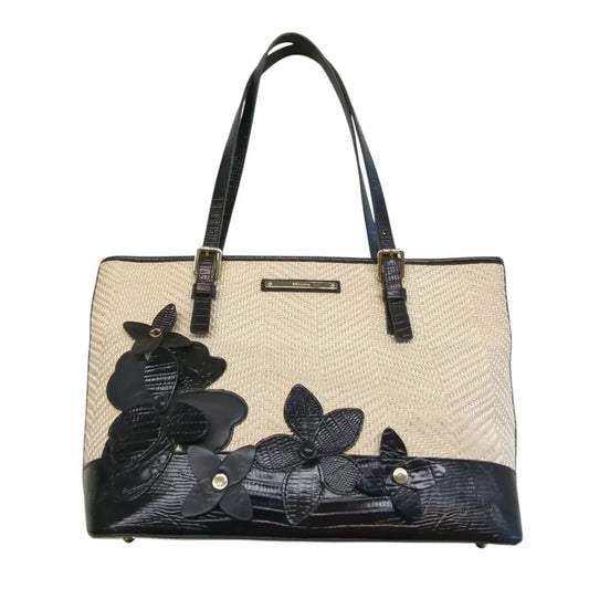 Handbag Designer By Brahmin, Size: Large