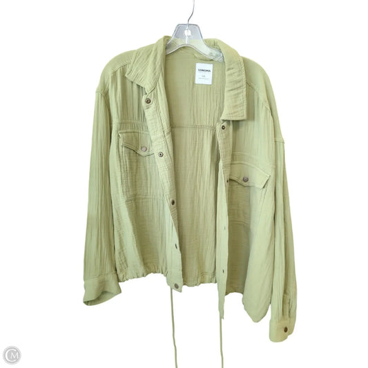 Jacket Other By Sonoma In Green, Size: Xxl