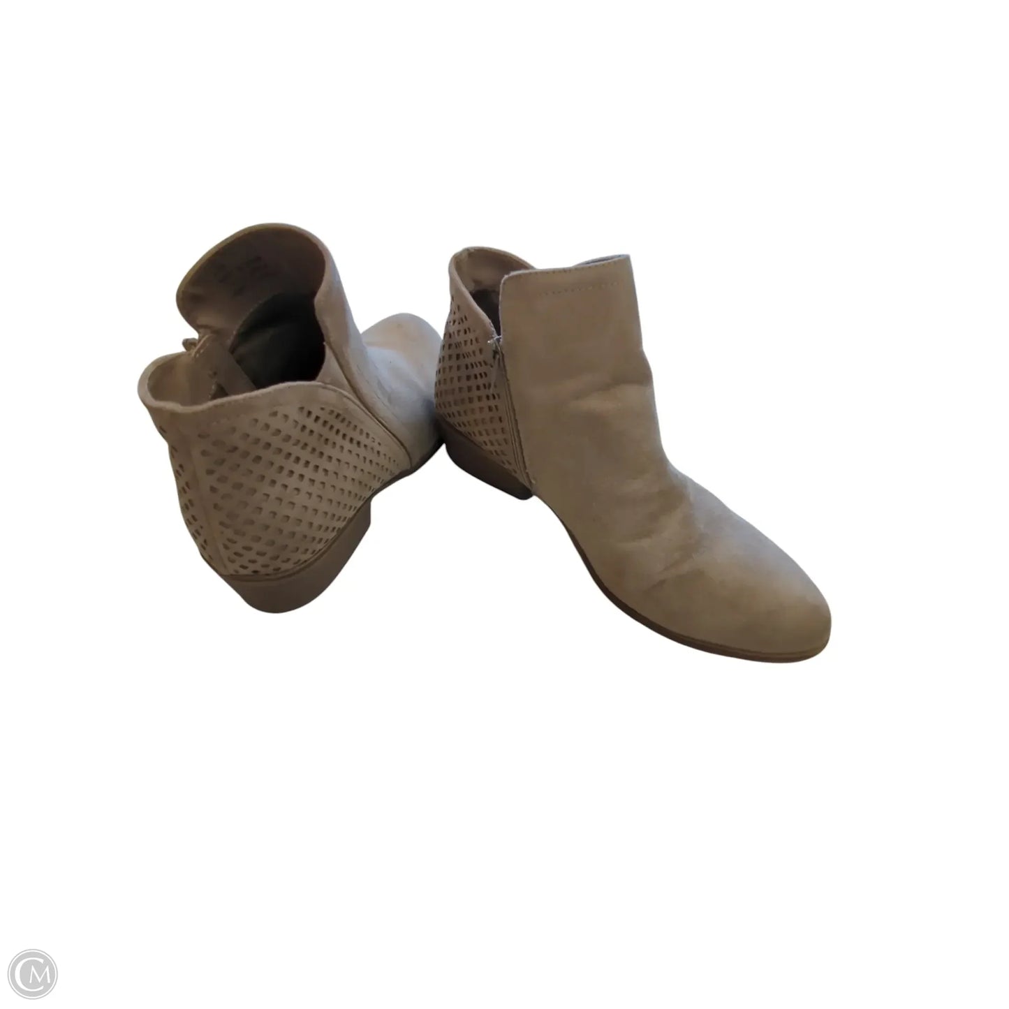 Boots Ankle Flats By Mia In Tan, Size: 8.5